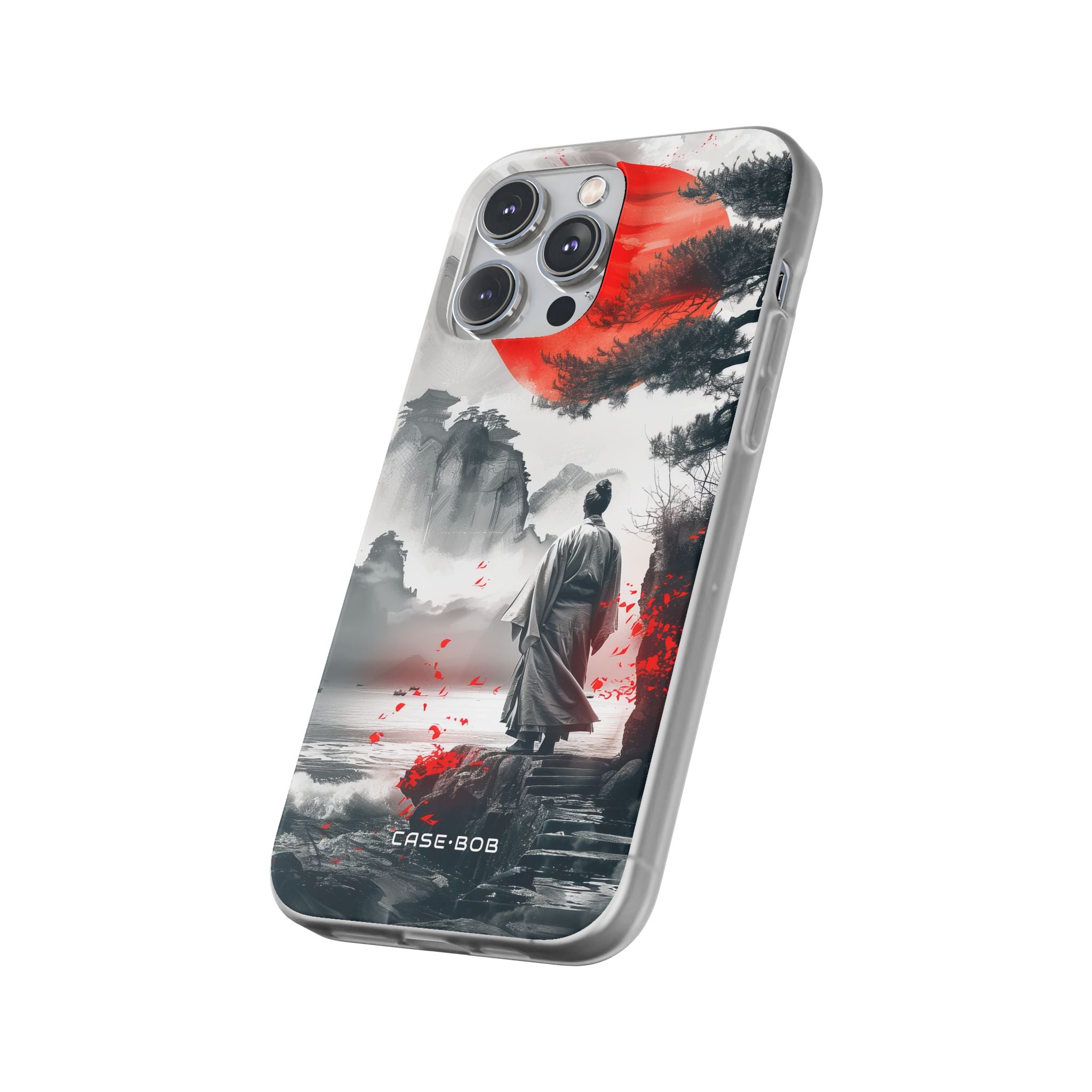 Auringonpaisteinen lähettiläs iPhone 14 Pro Max -pehmeä suojakotelo