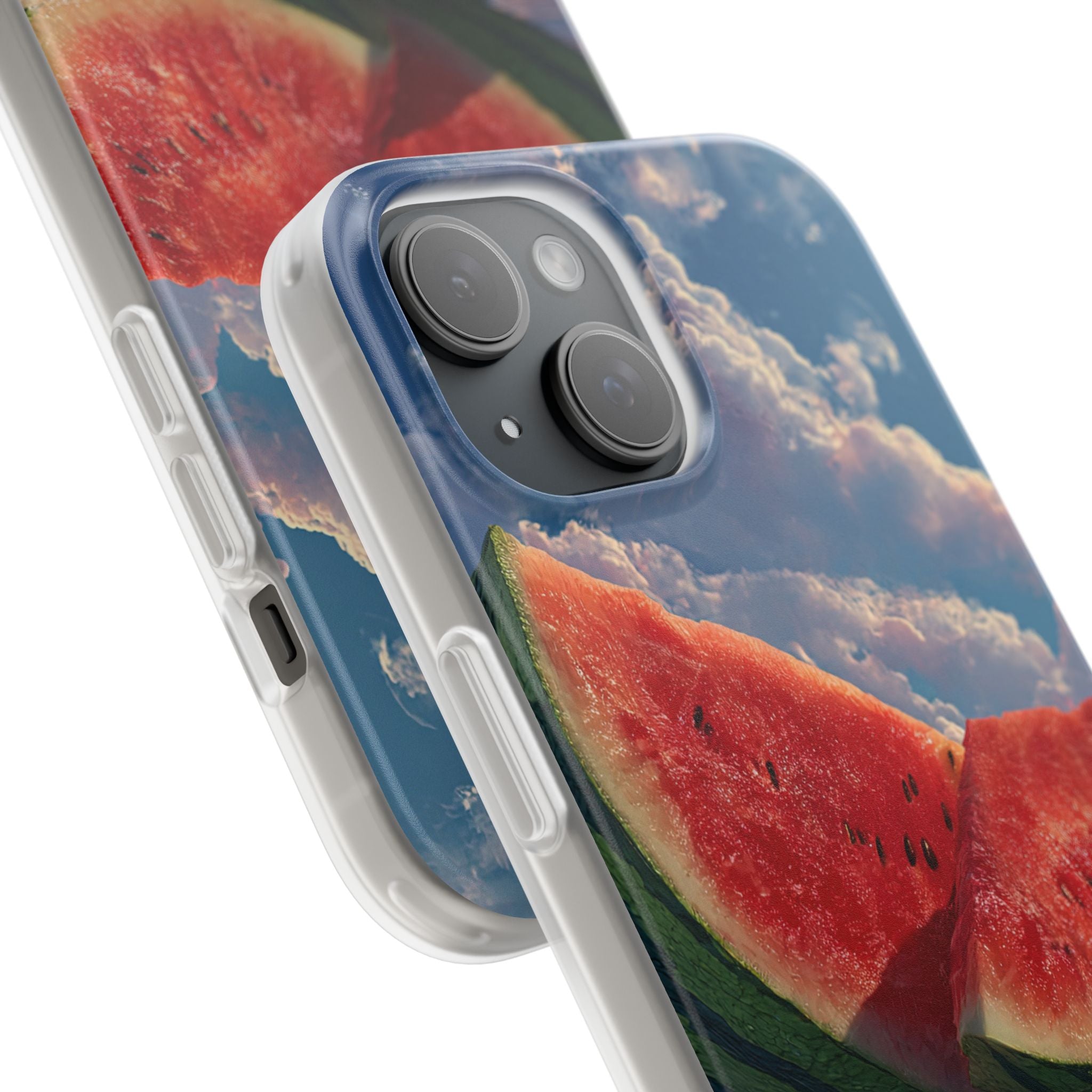 Ruby Melon Tide · Soft Custodia per iPhone