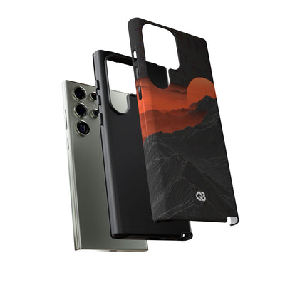 Solar Ridge Mesh · Tough Phone Case for Samsung · Black