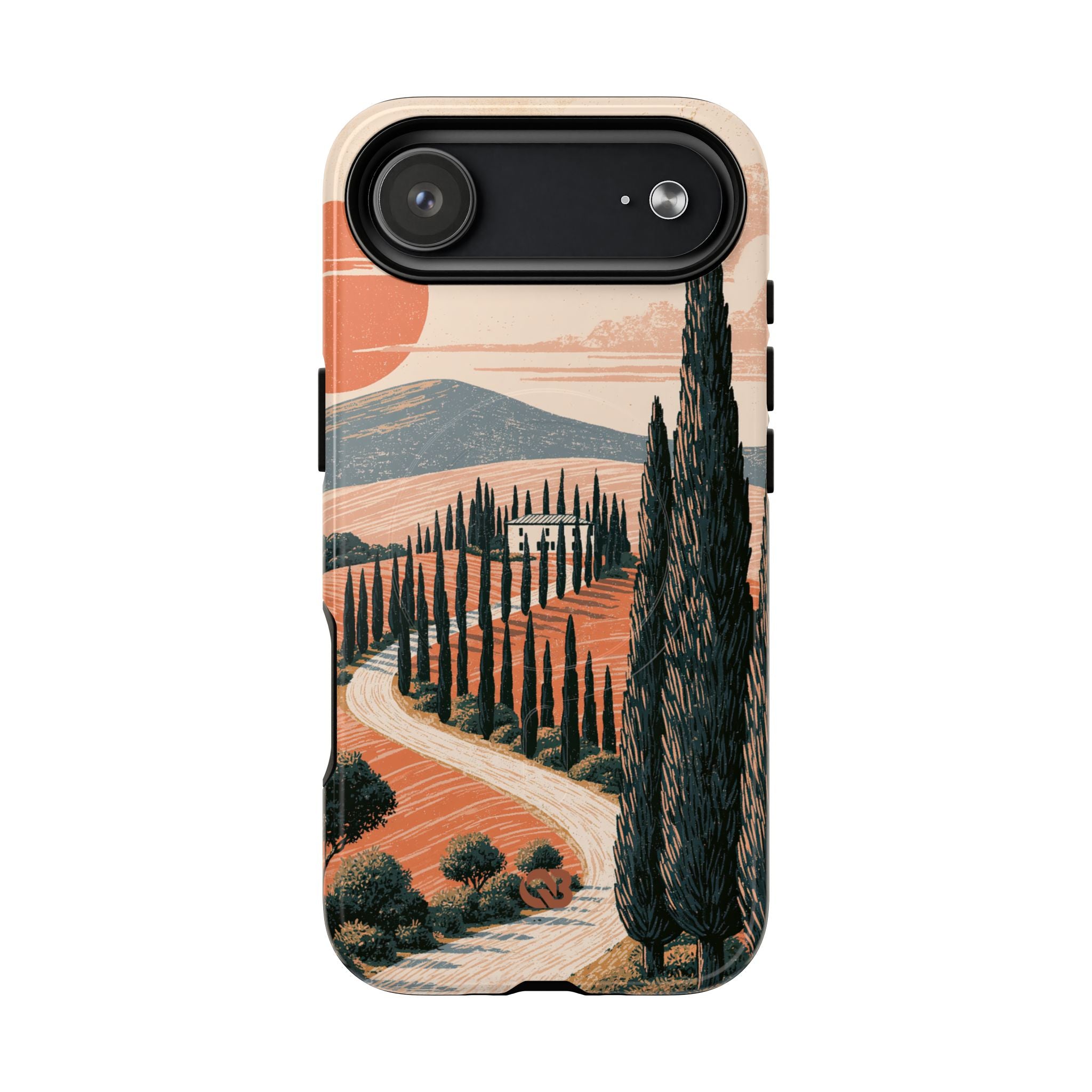 Orange Tough 2.0 Magsafe Phone Case for iPhone - Terracotta Ridge Trail