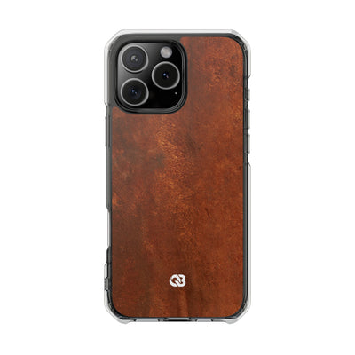 Orange Impact MagSafe Phone Case for iPhone - Oxidized Iron Crust