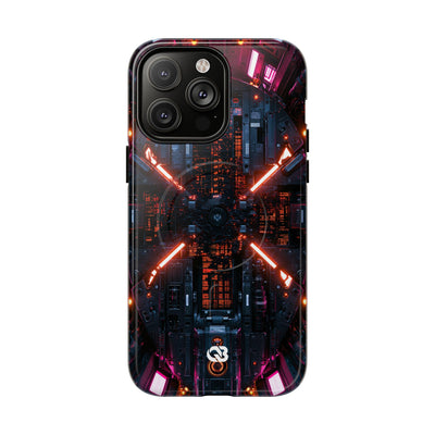 Cybernetic Reactor Core · Tough 2.0 Magnetic Phone Case for iPhone · Black