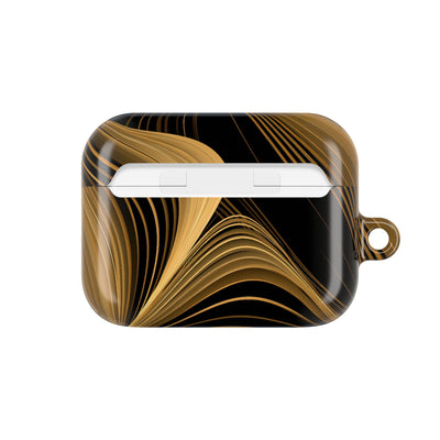 Gilded Contour · Hard Case for AirPods & AirPods Pro · Gold