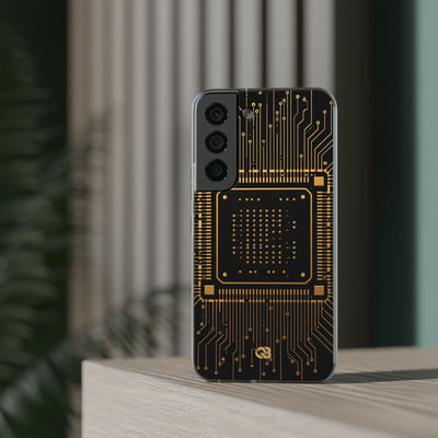 Gold Lite Phone Case for Samsung - Cyber Gold Processor
