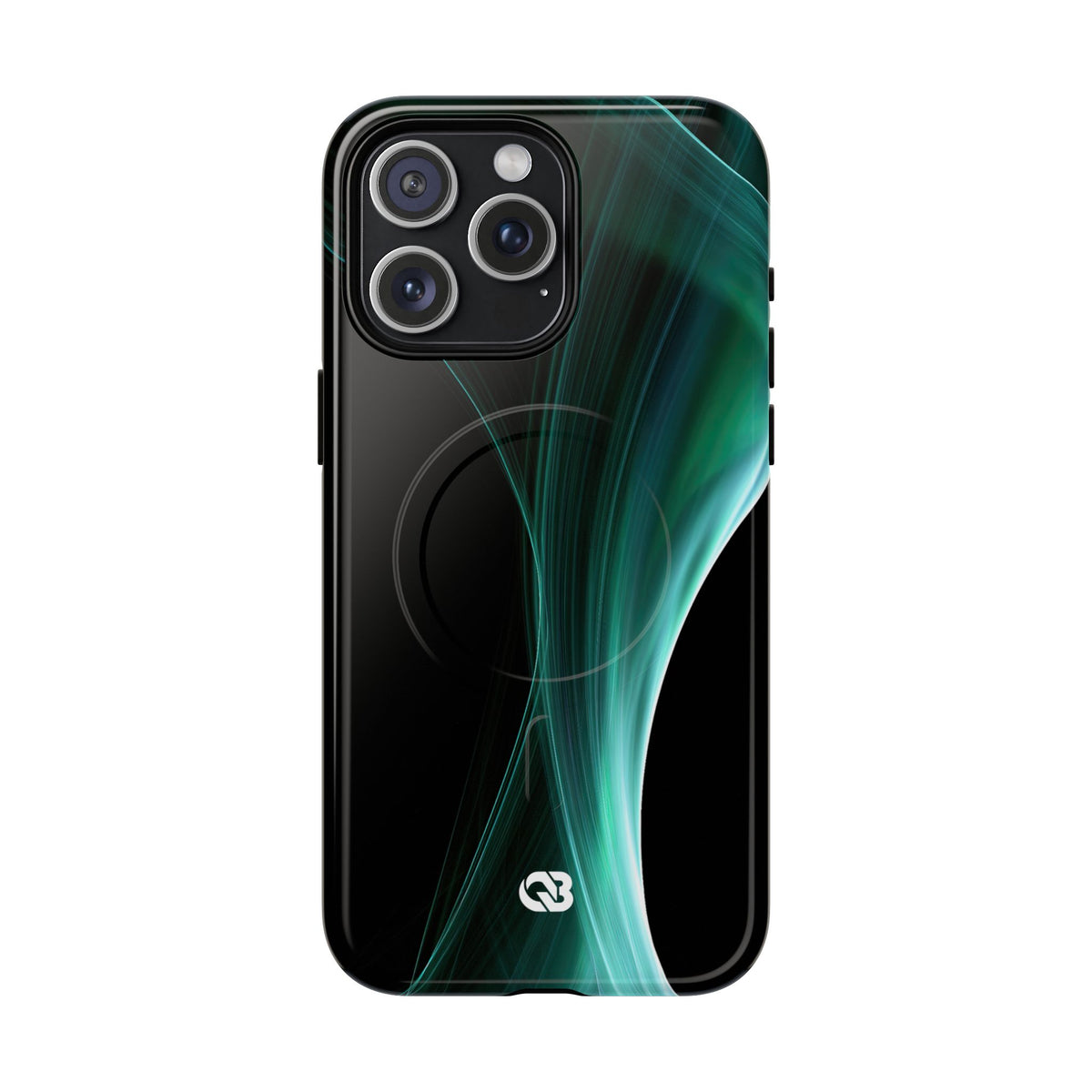 Emerald Lumen · Tough 2.0 Magnetic Phone Case for iPhone · Green