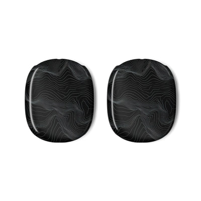 Obsidian Contour Elevation · Hard Case for AirPods Max · Black