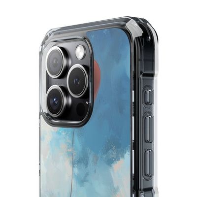 Crimson Heart Sky · Impact Phone Case for iPhone · Magsafe