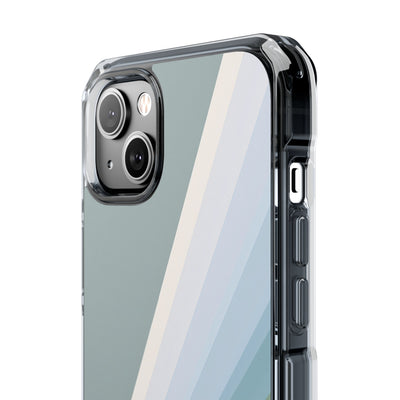 Green Impact MagSafe Phone Case for iPhone - Sage Prism Beam
