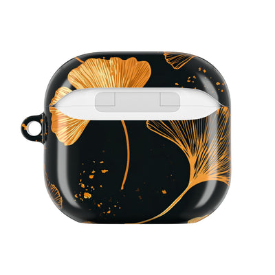 Gilded Ginkgo · Hard Case for AirPods & AirPods Pro · Gold