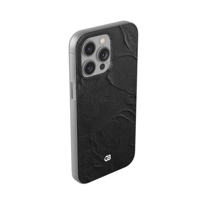 Obsidian Stucco Relief · Lite Phone Case for iPhone ·  Black