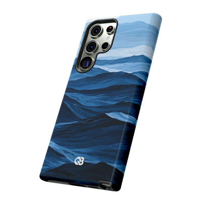 Cerulean Ridges · Tough Phone Case for Samsung · Blue