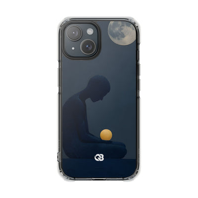 Obsidian Lunar Orb · Impact Coque de téléphone pour iPhone · Magsafe