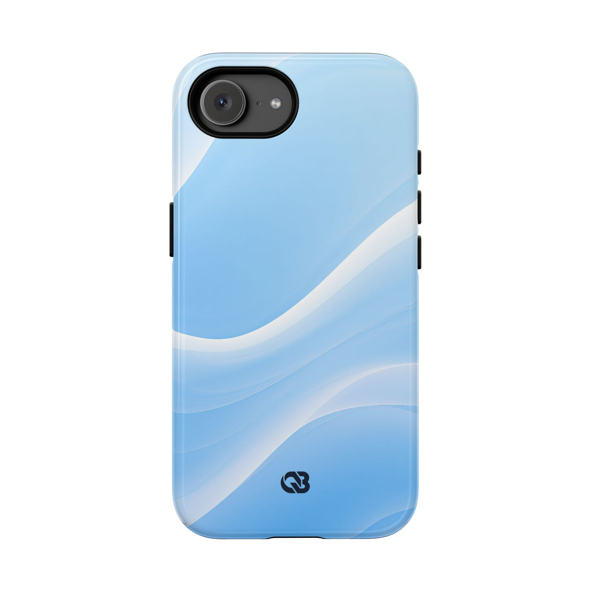 Glacial Contour Flow · Tough Phone Case for iPhone · Blue