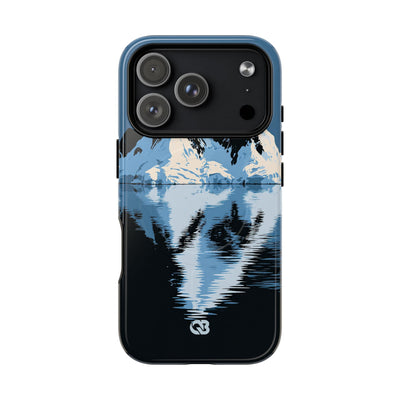 Blue Tough 2.0 Magsafe Phone Case for iPhone - Arctic Summit Mirror