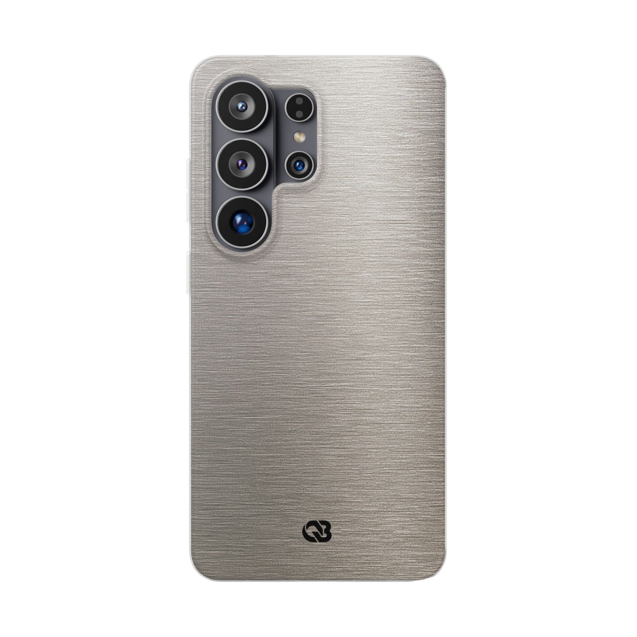 Grey Lite Phone Case for Samsung - Brushed Nickel Linen