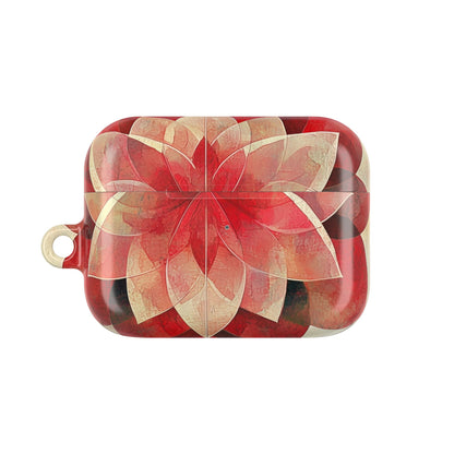 Crimson Bloom - AirPods Case