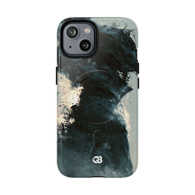 Ashen Dissolution · Tough 2.0 Magnetic Phone Case for iPhone · Black