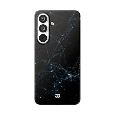 Black Lite Phone Case for Samsung - Arctic Neural Mesh