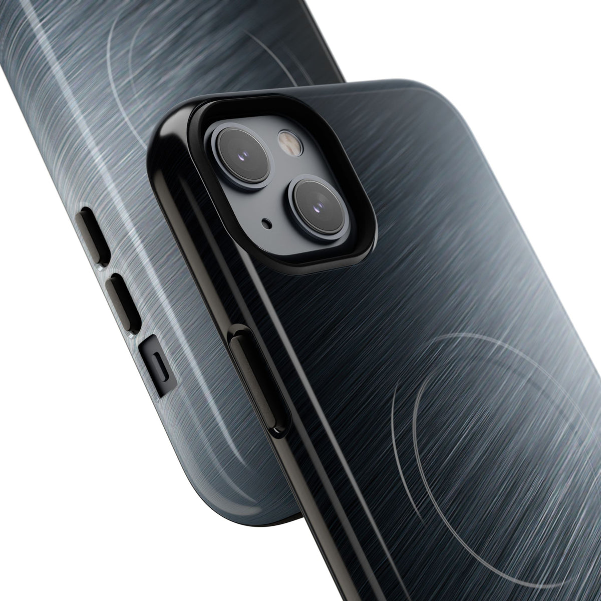 Brushed Obsidian Steel · Tough 2.0 Magnetic Phone Case for iPhone · Grey