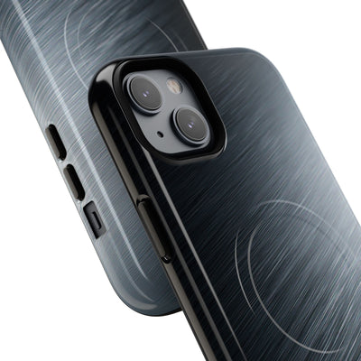 Brushed Obsidian Steel · Tough 2.0 Magnetic Phone Case for iPhone · Grey