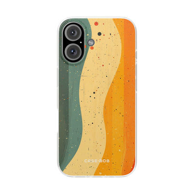 Welliges Waldschleier iPhone 16 Case - Soft