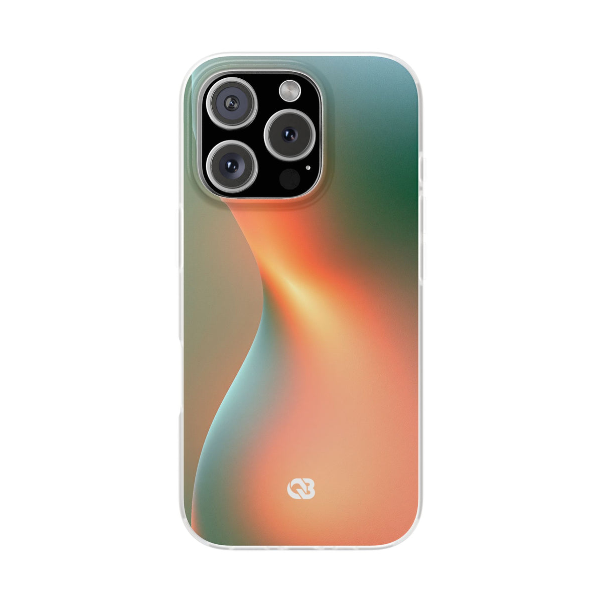 Radiant Contour · Lite Phone Case for iPhone ·  Orange