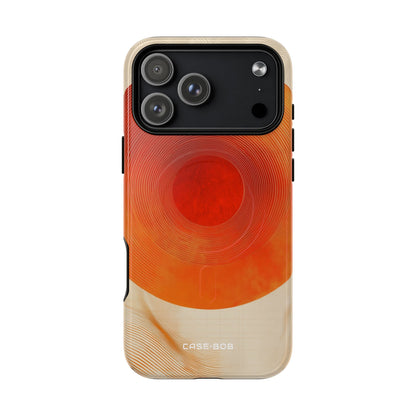 Sunburst Swirl iPhone 17 Pro Max Case - Tough+ - CASE•BOB