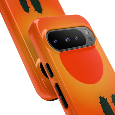 Scorched Saguaro Sunset · Tough Handyhülle für Google Pixel