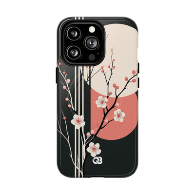 Nocturne Sakura Branch · Tough 2.0 Magnetic Phone Case for iPhone · Black
