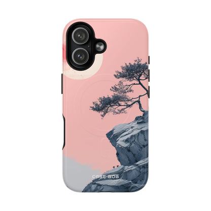 Crimson Moon Tree iPhone 17 Case - Tough+ - CASE•BOB