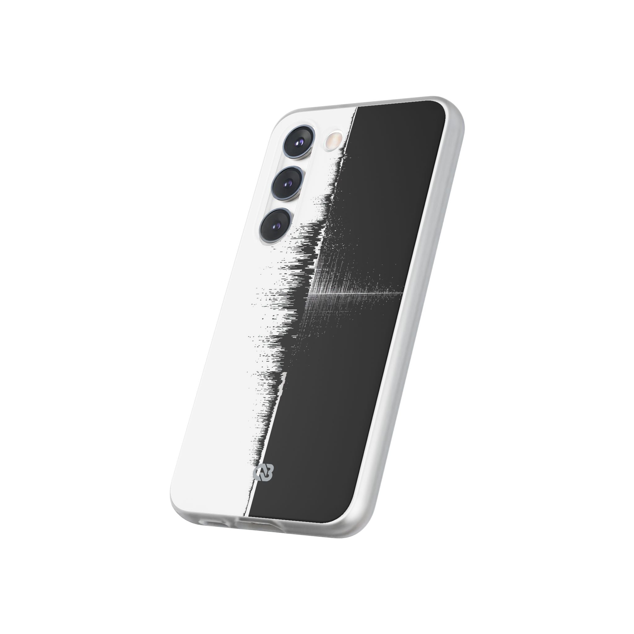 Black Lite Phone Case for Samsung - Static Signal Split