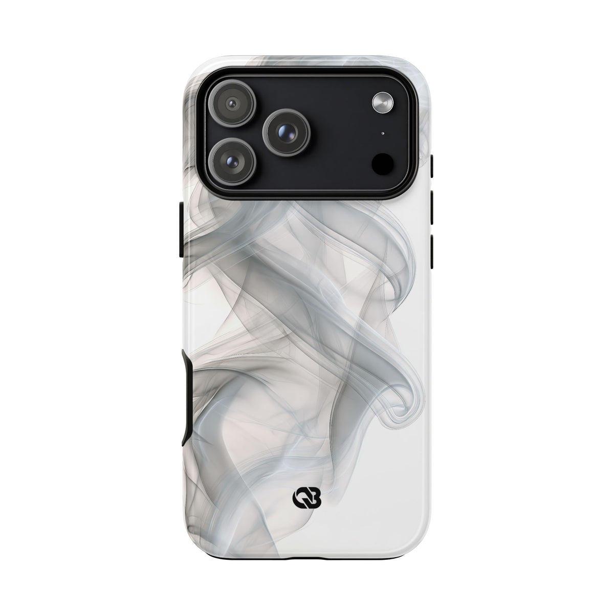 Vapor Noir · Tough Phone Case for iPhone · White