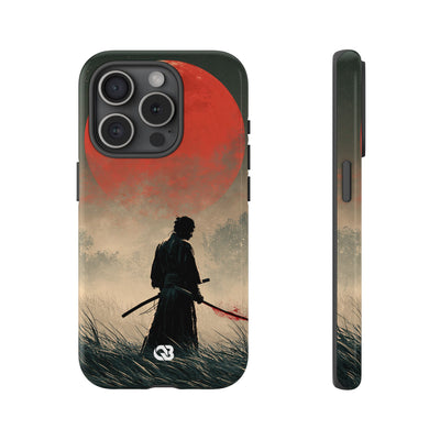 Crimson Moon Ronin · Tough Phone Case for iPhone · Red