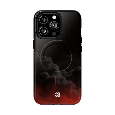 Crimson Fog Void · Tough 2.0 Magnetic Phone Case for iPhone · Black