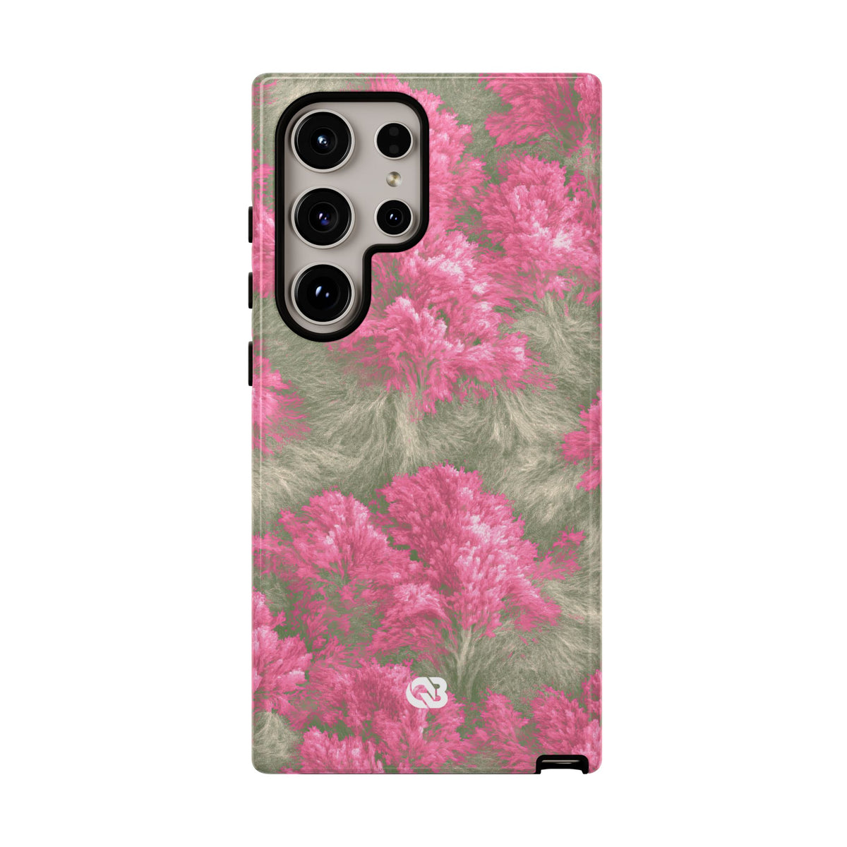 Digital Blossom · Tough Phone Case for Samsung · Pink