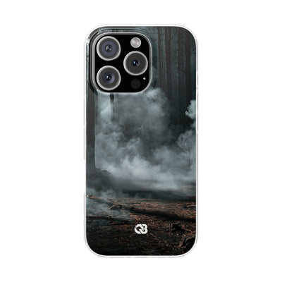 Shadowed Pine Mist · Lite Phone Case for iPhone ·  Black