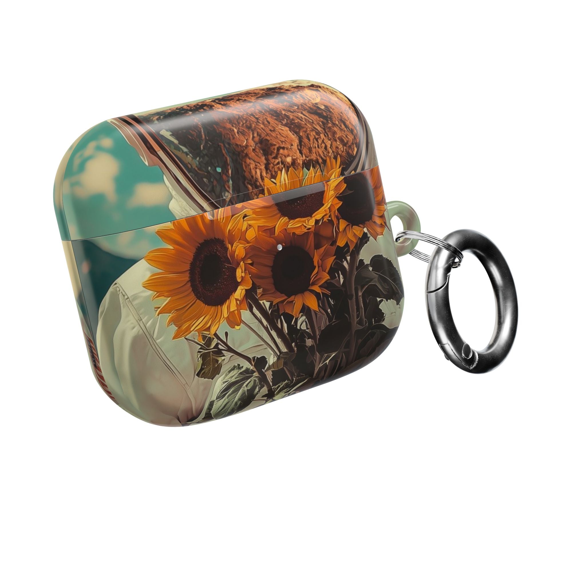 Sunflower Astronaut - AirPods Case