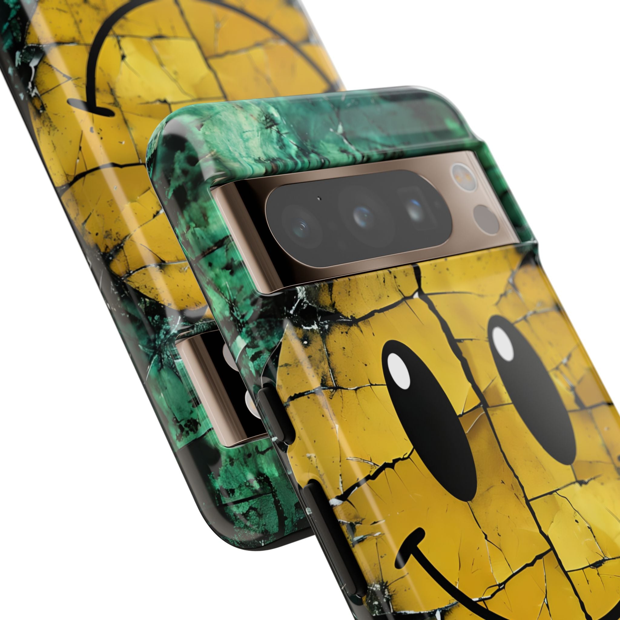Cracked Smiley Google Pixel 8 Pro Case - Tough