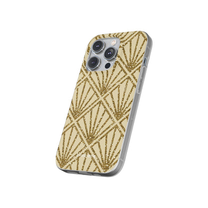 Gold Diamond Radiance iPhone 14 Pro Case - Soft