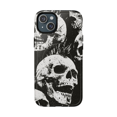 Punk Skull Riot · Tough 2.0 Magnetic Phone Case for iPhone · Black