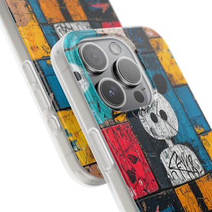 Mickey Mosaic iPhone 15 Pro Skal - Mjuk