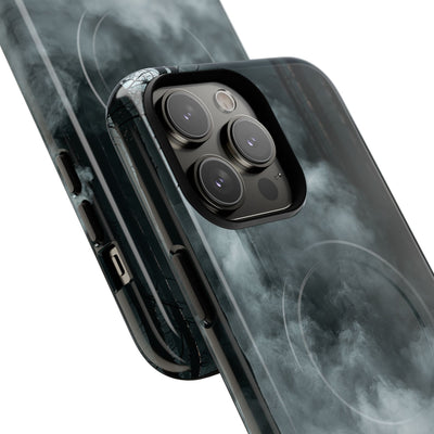 Shadowed Pine Mist · Tough 2.0 Magnetic Phone Case for iPhone · Black