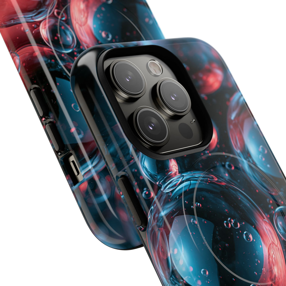 Aqua Gel Spheres · Tough 2.0 Magnetic Phone Case for iPhone · Blue