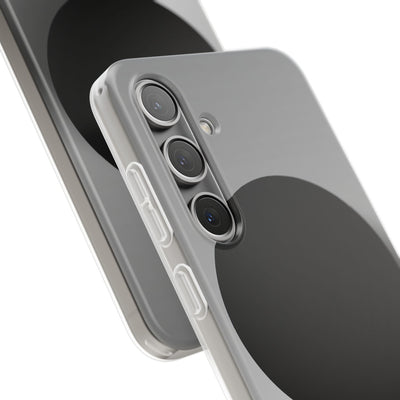 Grey Lite Phone Case for Samsung - Matte Onyx Sphere