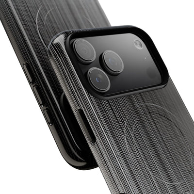 Grey Tough 2.0 Magsafe Phone Case for iPhone - Static Vertical Dither