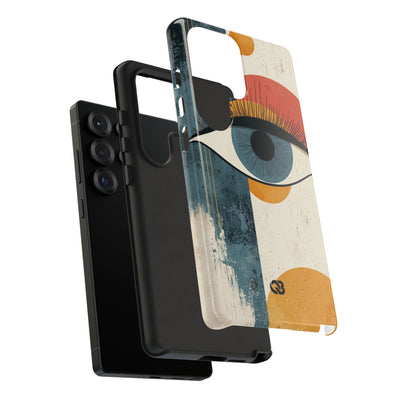 Distressed Azure Ocular · Tough Handyhülle für Samsung