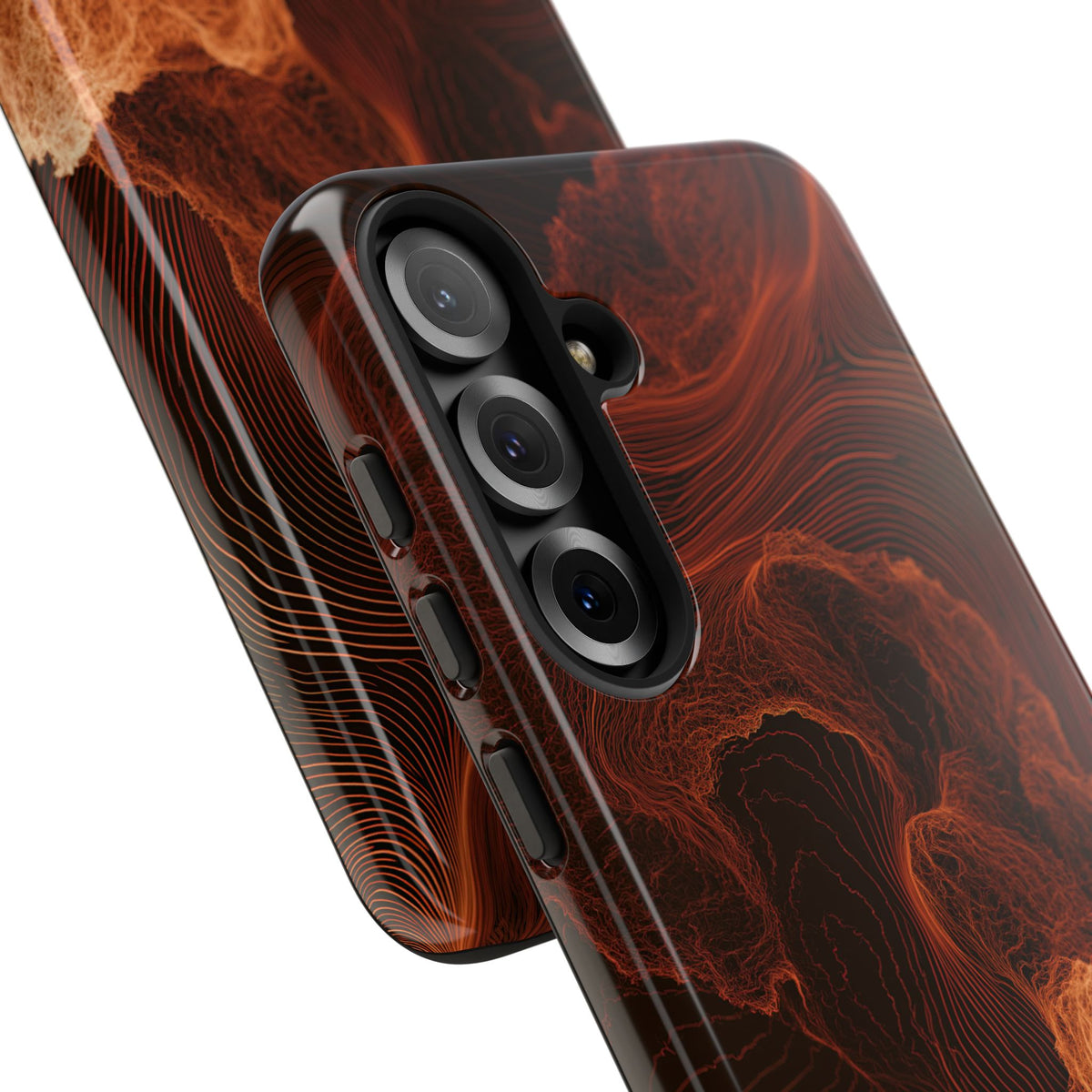 Amber Filament · Tough Phone Case for Samsung · Orange