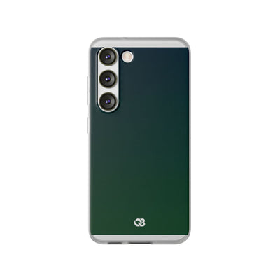 Green Lite Phone Case for Samsung - Midnight Pine Horizon