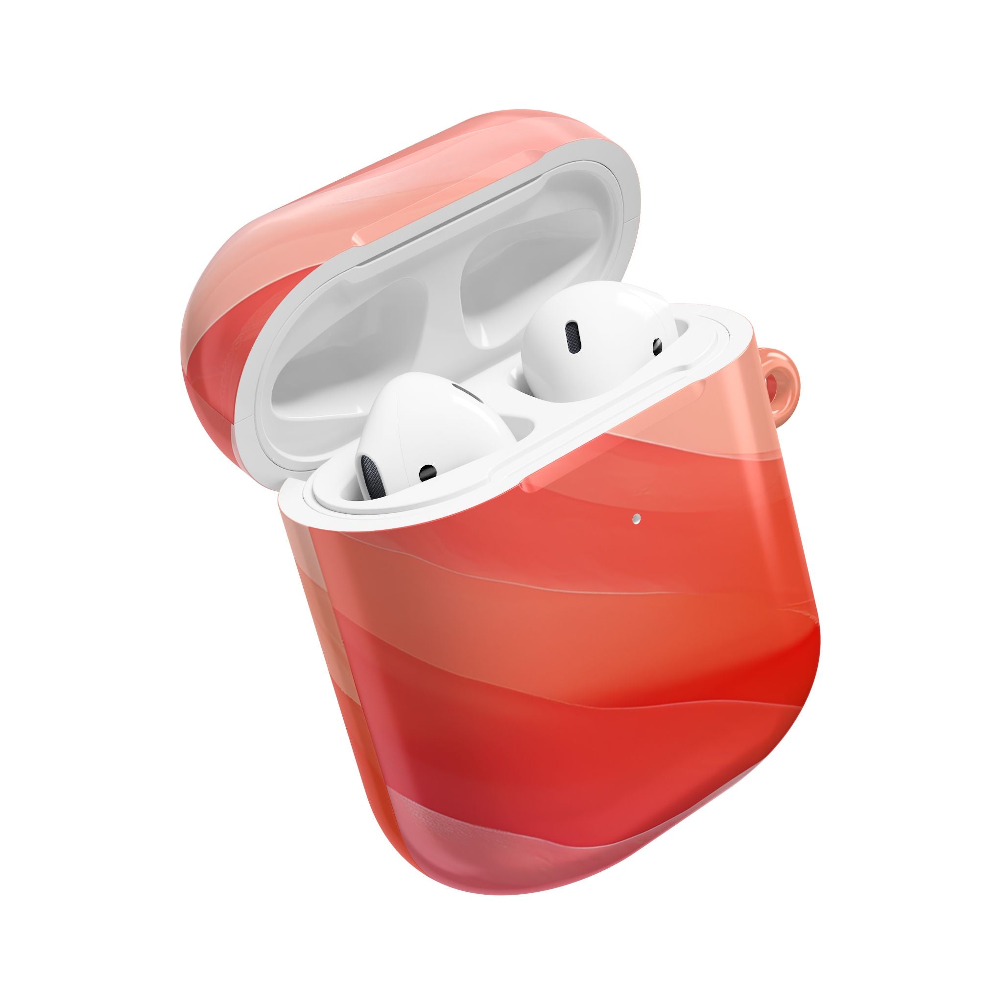 Wavy Coral Bands - AirPods Case
