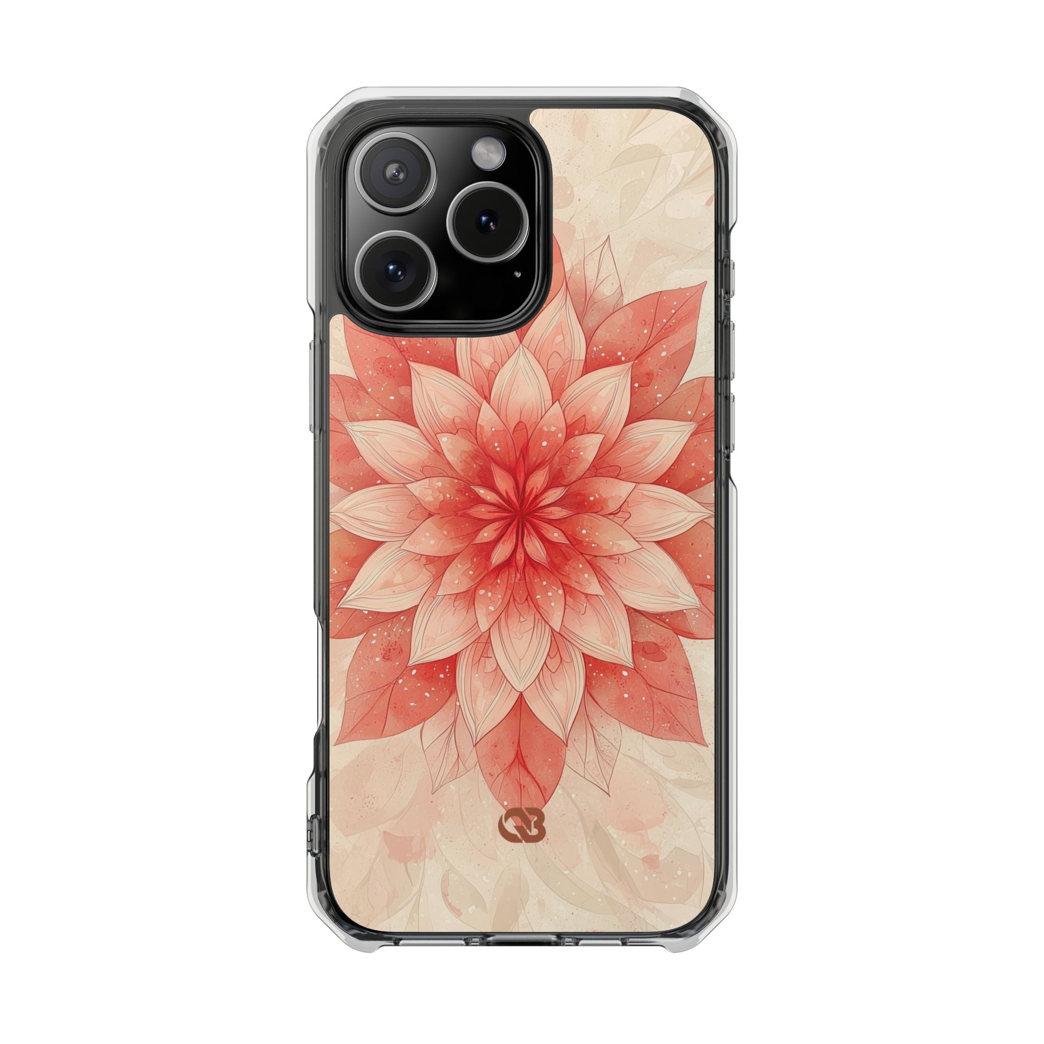 Coral Layered Bloom · Impact Phone Case for iPhone · Magsafe
